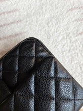 Load image into Gallery viewer, Chanel Mini Rectangle Black Caviar Gold Hw