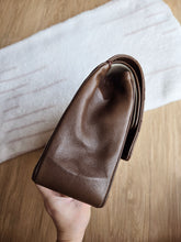 Load image into Gallery viewer, Chanel Chocolate Brown Vintage Straight Flap Bijoux Chain 24k Gold