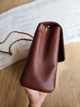 Load image into Gallery viewer, Chanel Chocolate Brown Caviar Small Square Flap 24k Gold