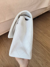 Load image into Gallery viewer, Chanel Classic Medium Flap White Vintage 24k Gold
