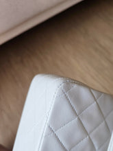 Load image into Gallery viewer, Chanel Classic Medium Flap White Vintage 24k Gold