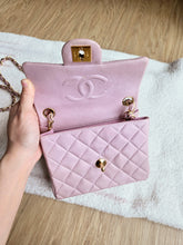 Load image into Gallery viewer, Chanel Lilac Mini Square Vtg 24k Gold
