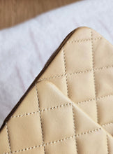 Load image into Gallery viewer, Chanel Small Classic Flap Dark Beige Vintage 24k Gold