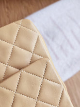 Load image into Gallery viewer, Chanel Small Classic Flap Dark Beige Vintage 24k Gold