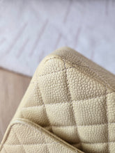 Load image into Gallery viewer, Chanel Classic Beige Clair Medium Flap Caviar 24k Gold