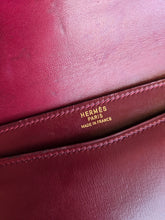 Load image into Gallery viewer, Hermes Lydie Rouge H Box Leather