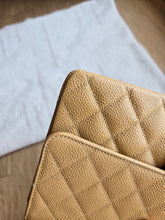 Load image into Gallery viewer, Chanel Dark Beige Classic Medium Flap Caviar 24k Gold