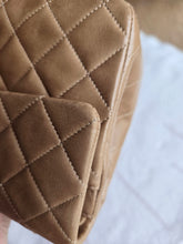 Load image into Gallery viewer, Chanel Mocha Dark Beige Small Classic Flap Vtg 24k Gold