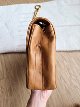 Load image into Gallery viewer, Chanel Caramel Half Moon Small Flap 24k Gold