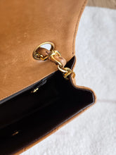 Load image into Gallery viewer, Chanel Caramel Half Moon Small Flap 24k Gold