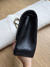 Load image into Gallery viewer, Chanel Classic Medium Flap Black Caviar 24k Gold