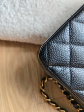 Load image into Gallery viewer, Chanel Classic Medium Flap Black Caviar 24k Gold