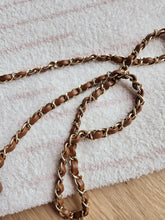 Load image into Gallery viewer, Chanel 17C Caramel Mini Square Caviar Gold Hw