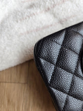 Load image into Gallery viewer, Chanel Classic Medium Flap Black Caviar 24k Gold