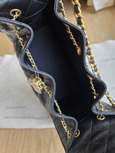 Load image into Gallery viewer, Chanel 25 Small Black Caviar Gold Hw
