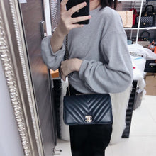 Load image into Gallery viewer, Chanel Iridescent Beige Caviar Mini Statement Flap