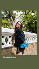 Load image into Gallery viewer, Chanel Sunset by the Sea Small Blue Ombre Caviar Gold Hardware
