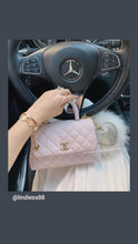 Load image into Gallery viewer, Chanel 20A Lilac Pink Coco Handle Caviar Gold Hardware
