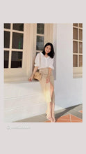 Load image into Gallery viewer, Chanel Classic Medium Flap Beige Clair Caviar Gold Hw