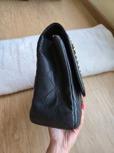 Load image into Gallery viewer, Chanel Jumbo Single Flap Black Caviar Gold Hardware