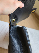 Load image into Gallery viewer, Chanel Jumbo Single Flap Black Caviar Gold Hardware
