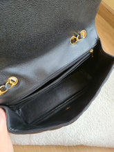 Load image into Gallery viewer, Chanel Jumbo Single Flap Black Caviar Gold Hardware