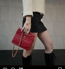 Load image into Gallery viewer, Chanel 31 Mini Vintage Dark Beige 24k Gold