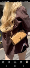 Load image into Gallery viewer, Chanel Navy Mini Crossbody Caviar Vintage 24k Gold