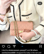 Load image into Gallery viewer, Chanel Mini Reissue 224 Navy Calfskin Gold Hardware