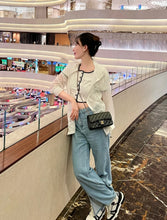 Load image into Gallery viewer, Chanel Mini Rectangle Black Caviar Gold Hw