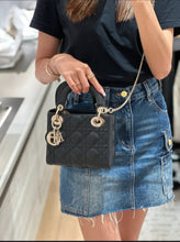 Load image into Gallery viewer, Lady Dior Mini Forest Green Gold Hardware