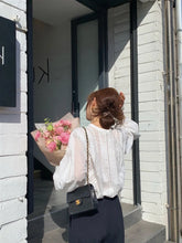 Load image into Gallery viewer, Chanel Mini Sellier Square Caviar Midnight Navy 24k Gold