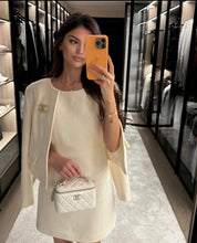 Load image into Gallery viewer, Chanel 22s Vanity White Caviar Gold Hardware