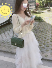 Load image into Gallery viewer, Chanel Forest Green Caviar Classic Medium Flap Silver Hw