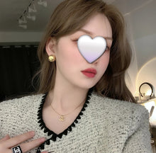 Load image into Gallery viewer, Chanel Mini CC Logo Necklace 24k Gold