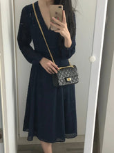 Load image into Gallery viewer, Chanel Mini Reissue 224 Black Calfskin Bijoux Chain Gold Hw