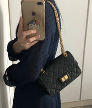 Load image into Gallery viewer, Chanel Mini Reissue 224 Black Calfskin Bijoux Chain Gold Hw