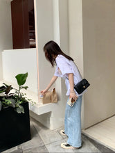 Load image into Gallery viewer, Chanel Mini Rectangle Chevron Black Caviar Gold Hw