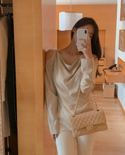 Load image into Gallery viewer, Chanel Classic Medium Flap Dark Beige Caviar 24k Gold