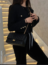 Load image into Gallery viewer, Chanel Classic Reissue 226 Navy Caviar Gold Hw