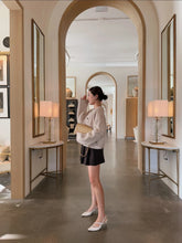 Load image into Gallery viewer, Chanel Diana Caviar Small White 24k Gold