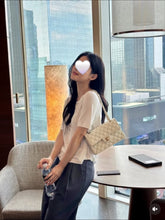 Load image into Gallery viewer, Chanel Classic Small Flap White Caviar 24k Gold