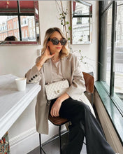 Load image into Gallery viewer, Chanel Classic Small Flap White Caviar 24k Gold