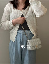 Load image into Gallery viewer, Chanel 17c Ivory Mini Square Gold Hardware