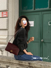 Load image into Gallery viewer, Hermes Lydie Rouge H Box Leather