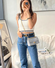 Load image into Gallery viewer, Chanel 224 Reissue Mini Grey Caviar Gold Hw