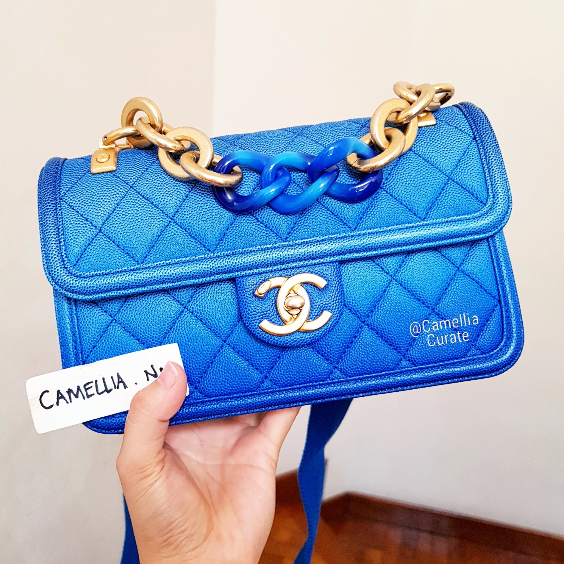 Chanel Sunset by the Sea Blue Ombre Small – CamelliaCurate