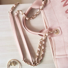 Load image into Gallery viewer, Chanel Rose Pink Deauville Medium Gold HW
