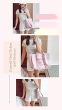 Load image into Gallery viewer, Chanel Rose Pink Deauville Medium Gold HW