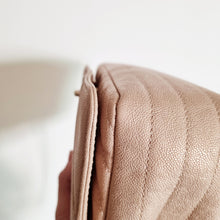 Load image into Gallery viewer, Chanel Iridescent Beige Caviar Mini Statement Flap